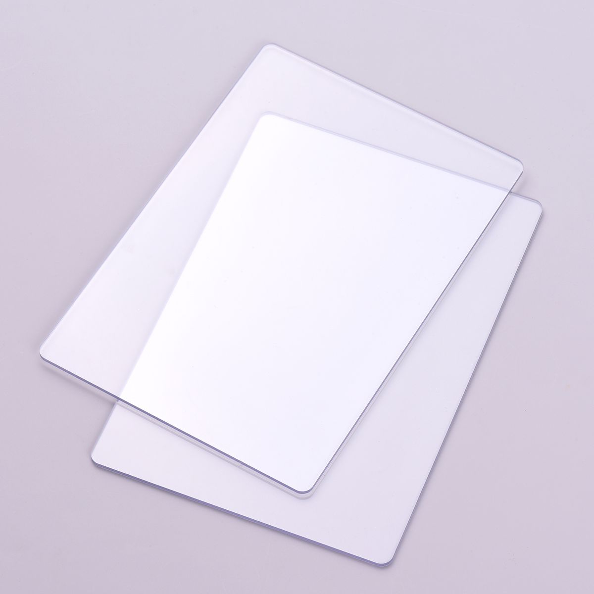 2pcs Transparent Cutting Pad Accessory Durable PC Material