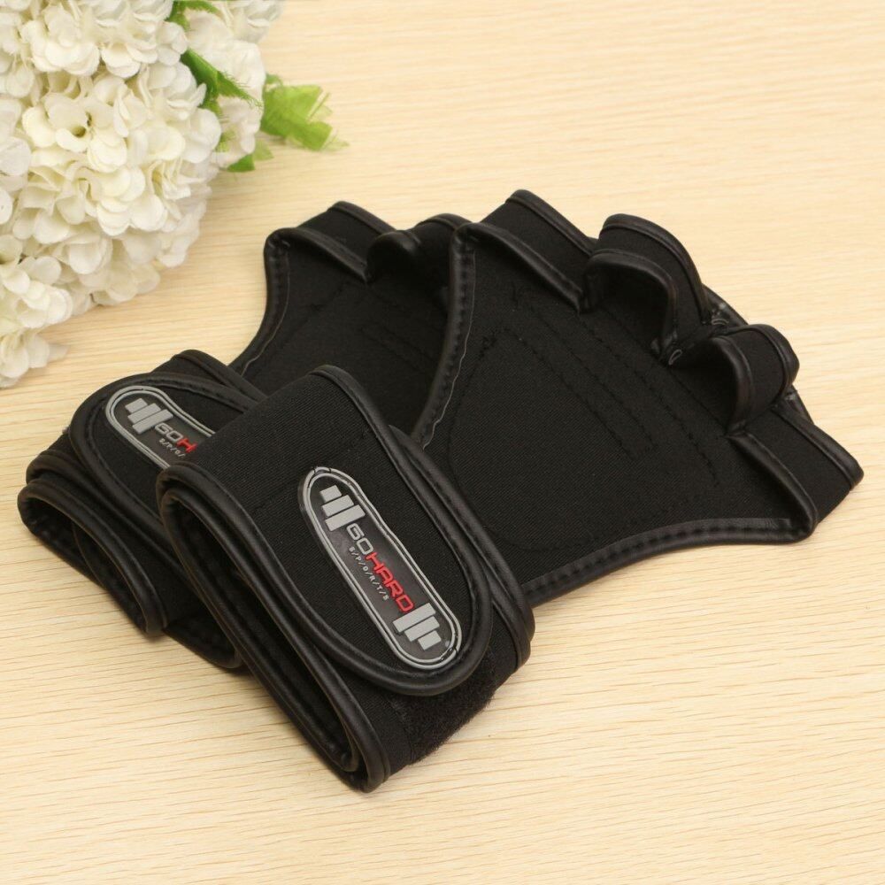 GYM Weight Lifting Health Fitness Dumbbell Wrist Wrap Grip Workout Train L L