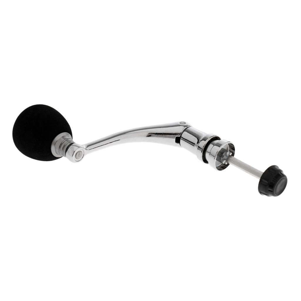 Stainless Steel /Rocker Reel Handle For 4000 Black Silver