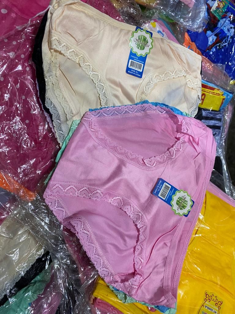 Ladies Affordable Cotton Panties + Free PEN 3pcs