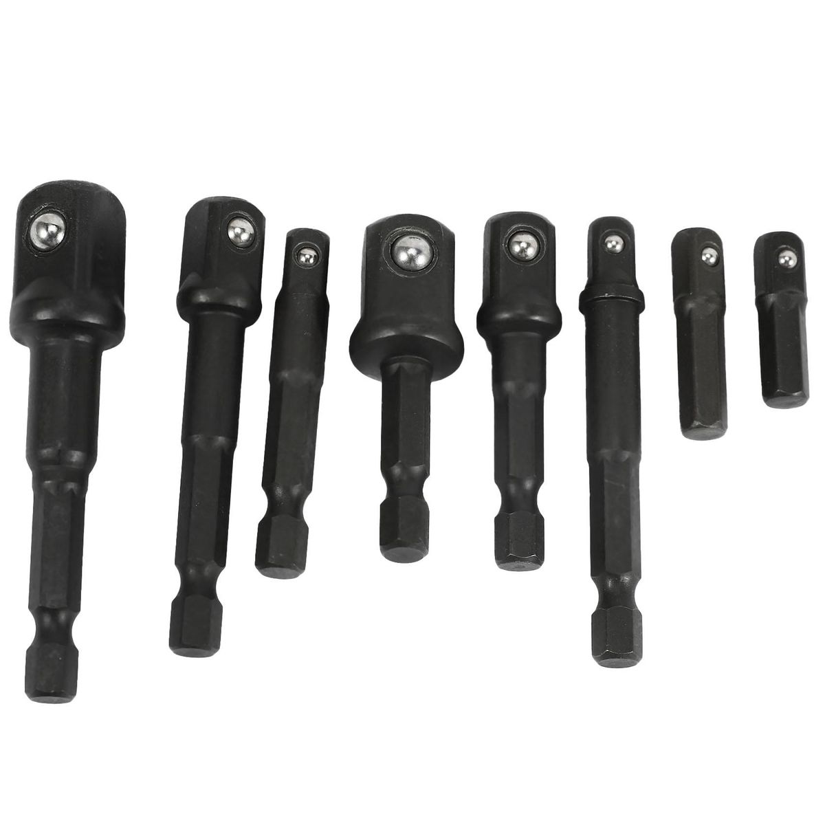 24Pcs Impact Extension & Socket Adapter, Socket Set Extensio