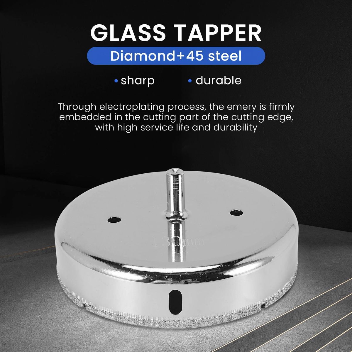 130mm/5Inch Diamond Drill Bits for Glass Ceramic Porcelain T