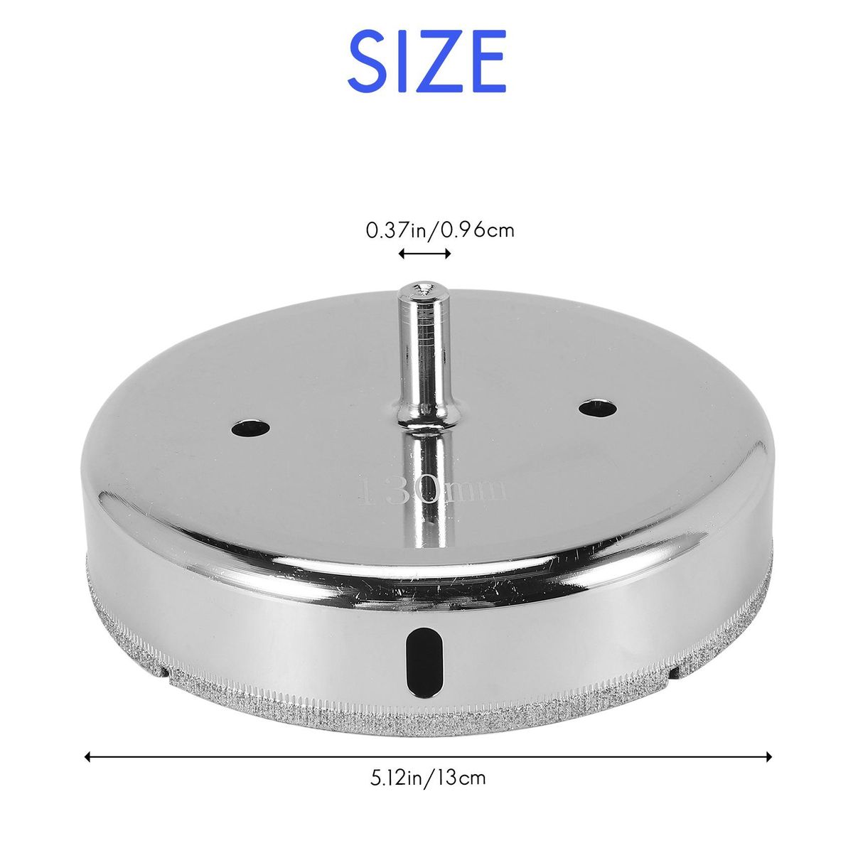 130mm/5Inch Diamond Drill Bits for Glass Ceramic Porcelain T