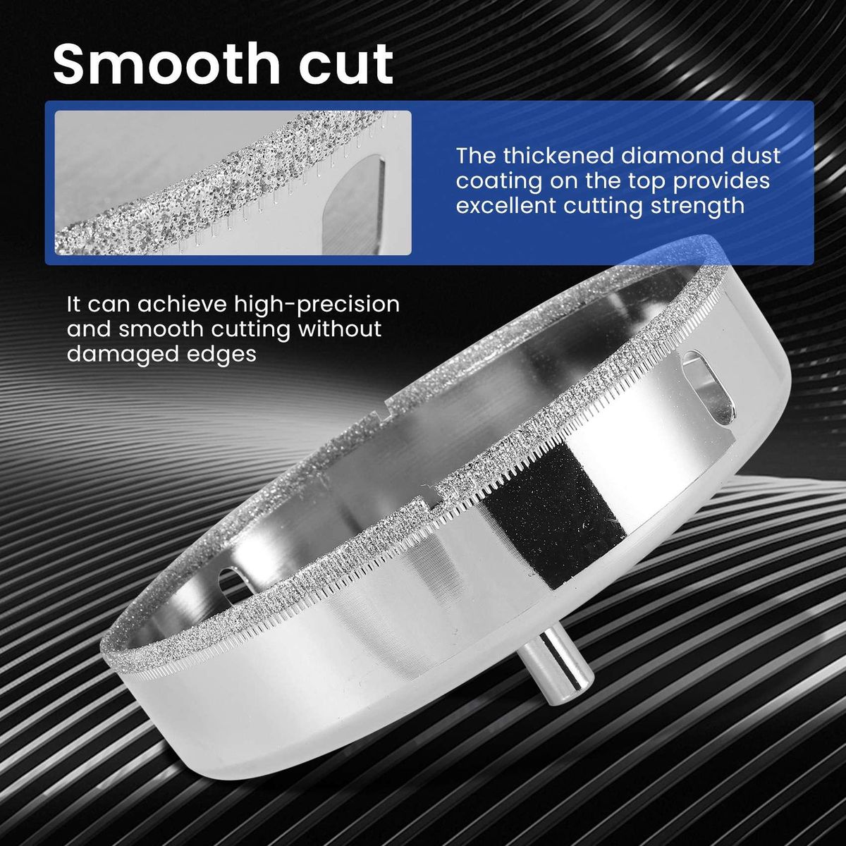 130mm/5Inch Diamond Drill Bits for Glass Ceramic Porcelain T