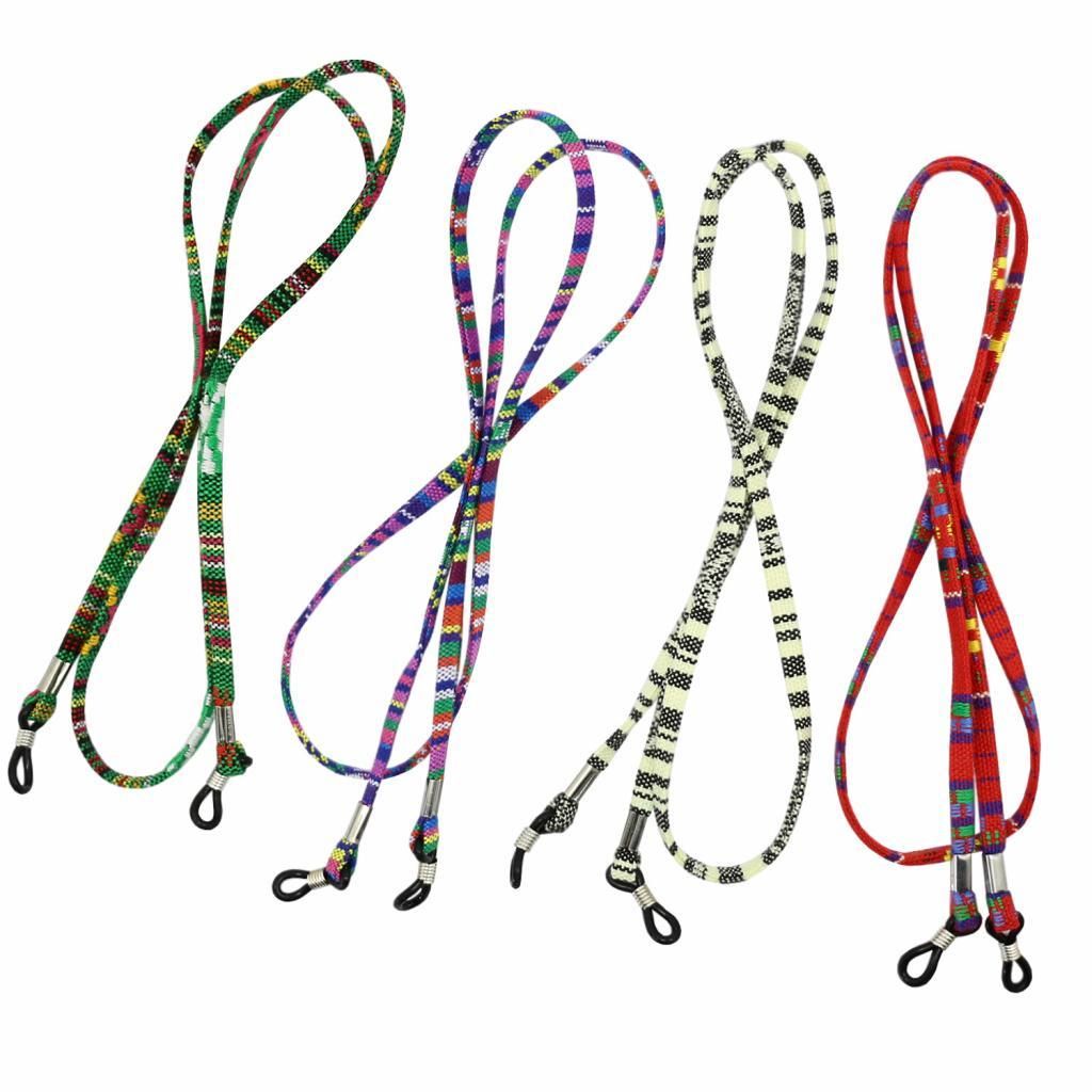 2x12x Colourful Cotton Eyeglasses Rope Sunglasses Strap Holder