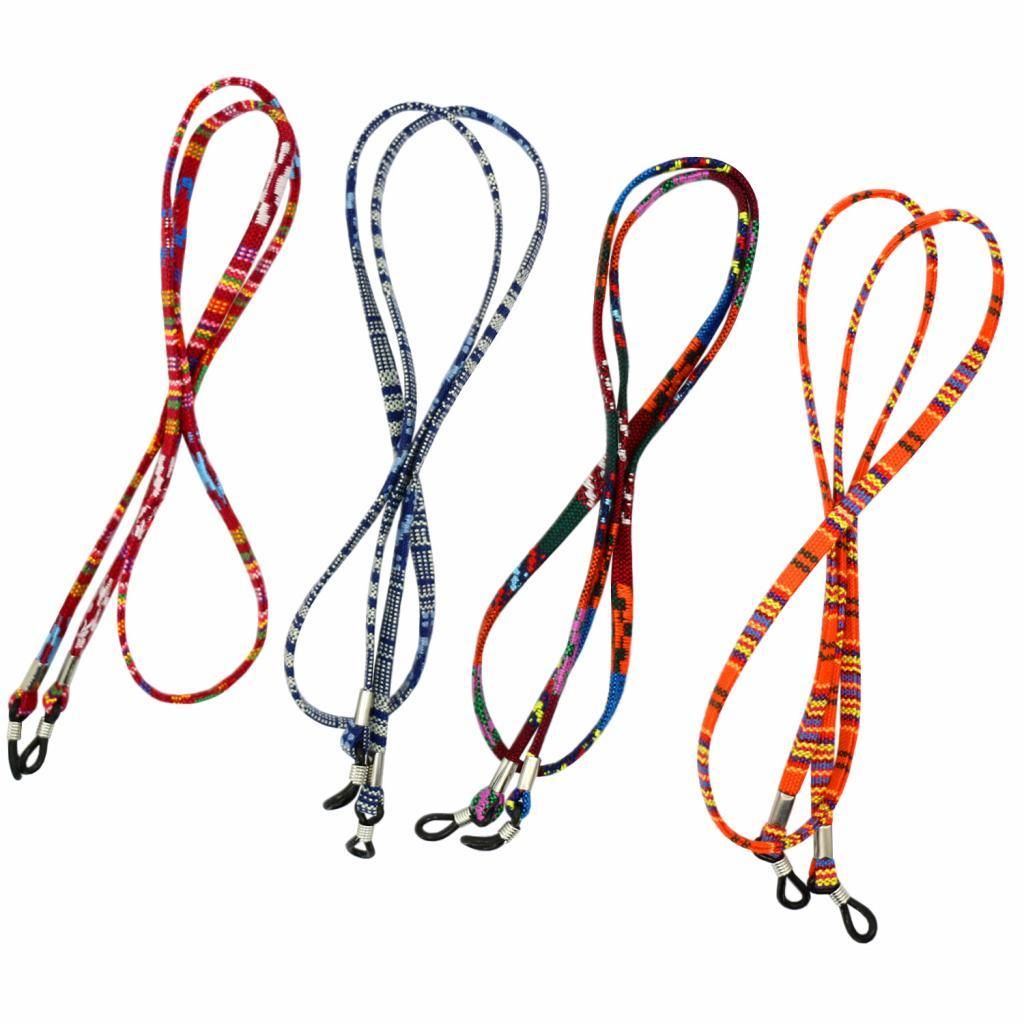2x12x Colourful Cotton Eyeglasses Rope Sunglasses Strap Holder