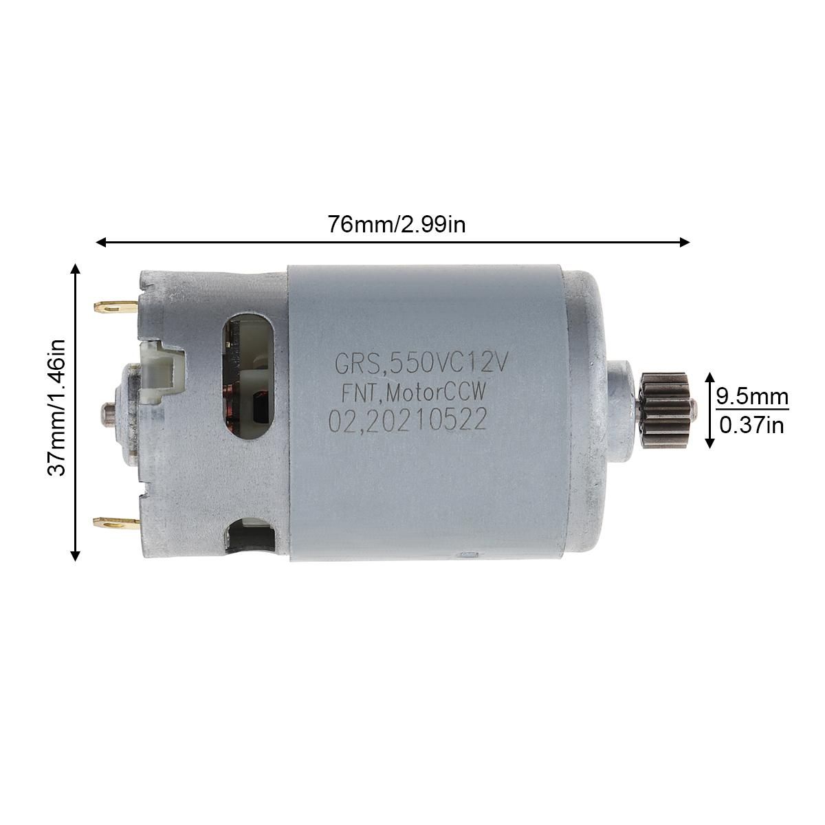 14 Teeth DC Motor 21V for Rechargeable Electric Saw Screwdri