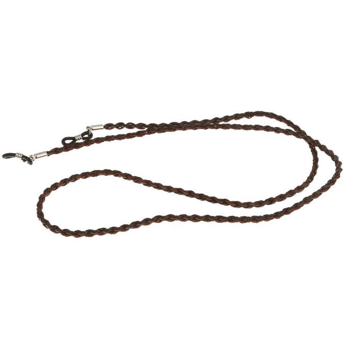Nylon Eyeglass Neck Strap Eyeglass Chain Sunglasses Cord Holder Brown