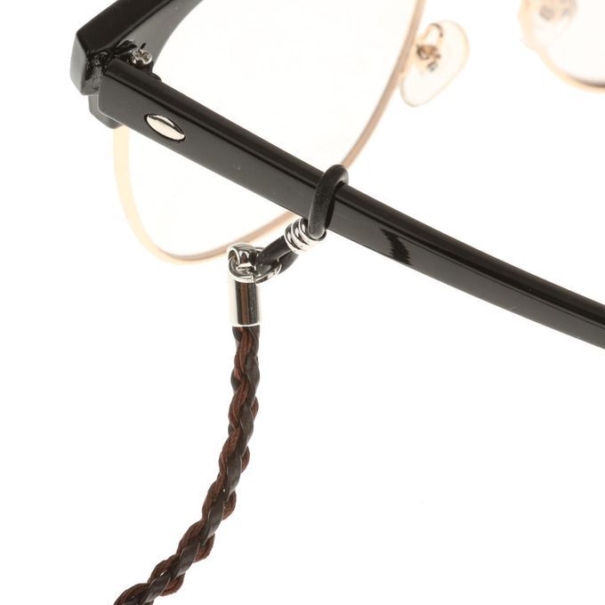 Nylon Eyeglass Neck Strap Eyeglass Chain Sunglasses Cord Holder Brown