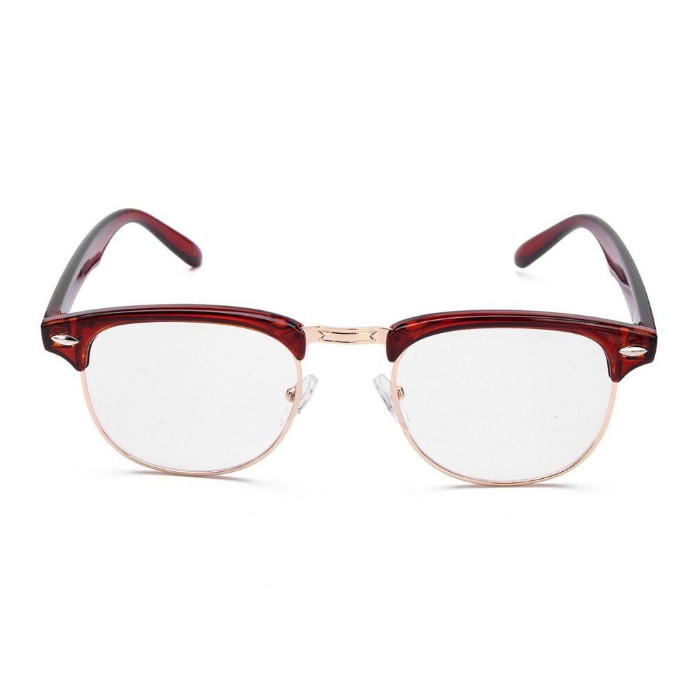 Fashion Women Men Eyeglasses Clear Frame Glasses Lens Eyewear Vision Care HOT Dark Brown