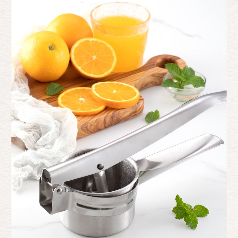 Stainless Steel Potato Ricer Vegetables And Fruit Masher