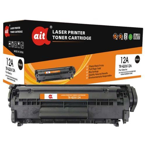 Genuine 12A LaserJet Toner Cartridge (Q2612A) Black
