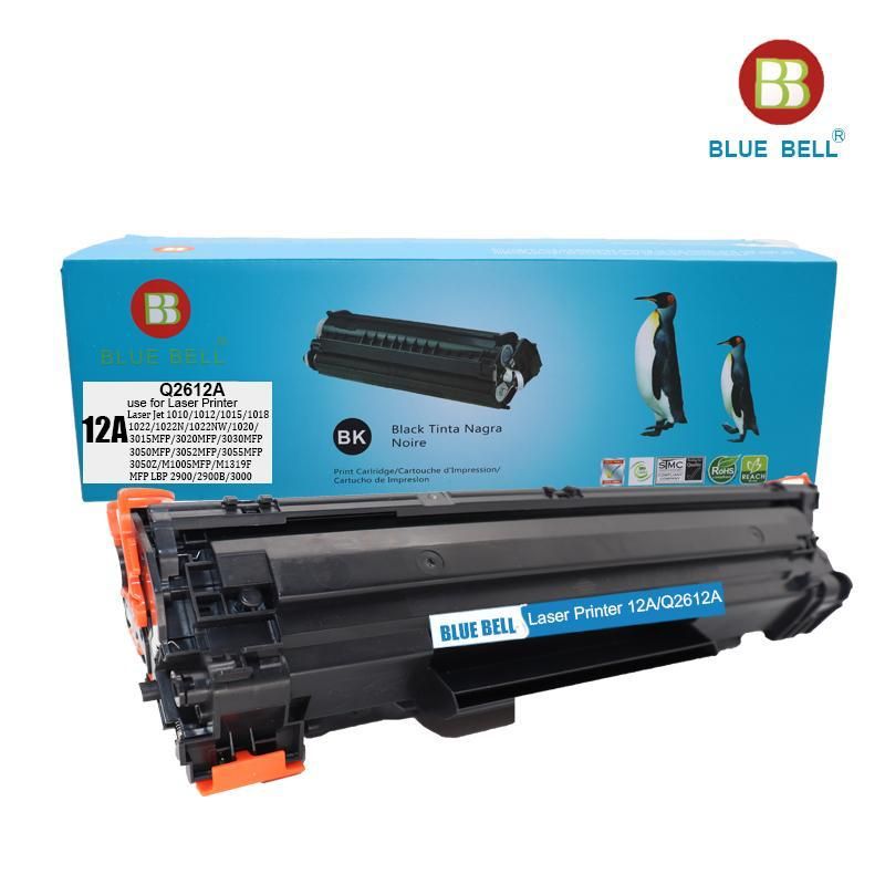 12A LaserJet Toner Cartridge For HP Printers - Black