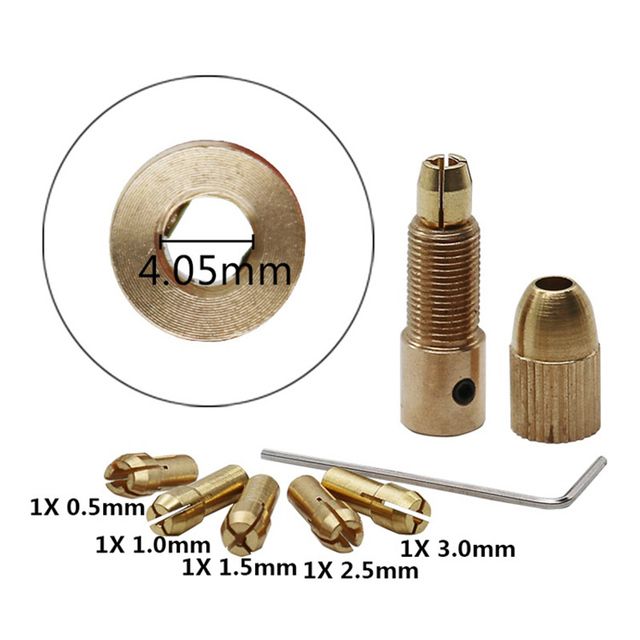Mini Drill Chuck 2/2.35/3.17/4.05/5.05 Mm Drill Chucks