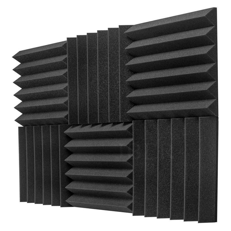 Acoustic Foam Panels - 12x12x2Inch Wedges Soundproof Foam