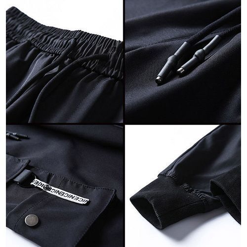 2 Pieces Boys Men's Plaid Straight Leg Trousers Pants Fashion