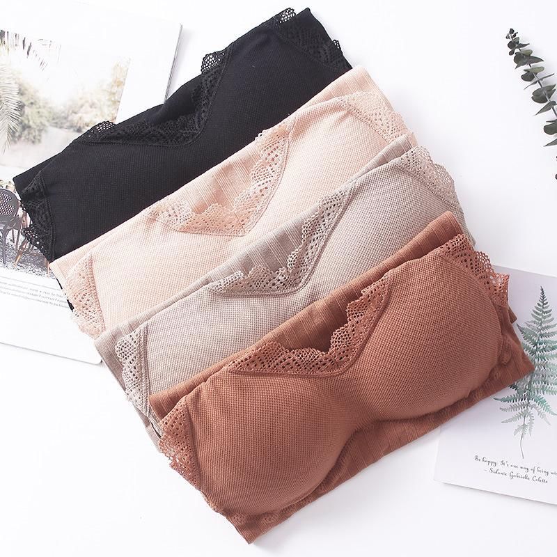 Sleeveless Lace T-shirts Winter Thermal Underwear Large Size Top Women Underwear Sleeveless Camilled Camiller