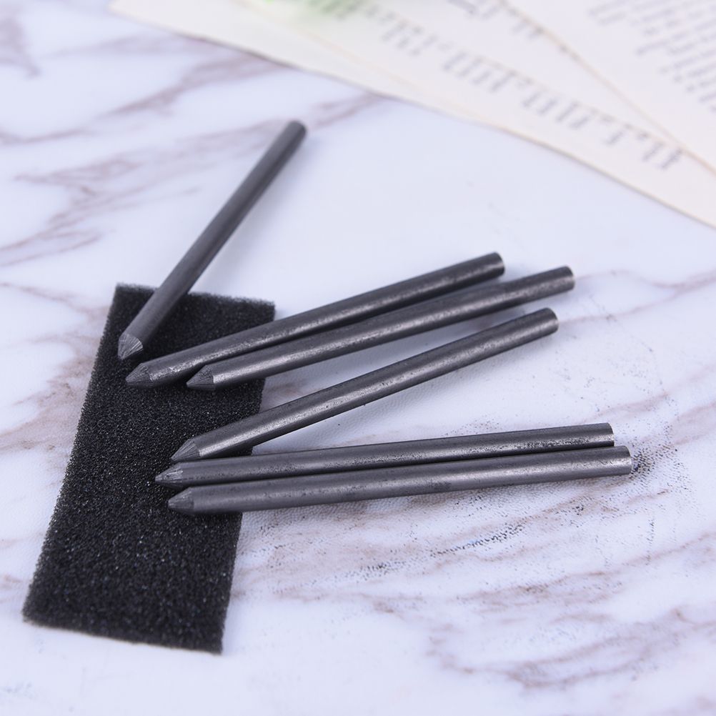 6 Pcs/box 5.6mm Charcoal / Graphite Pencil Lead Sk