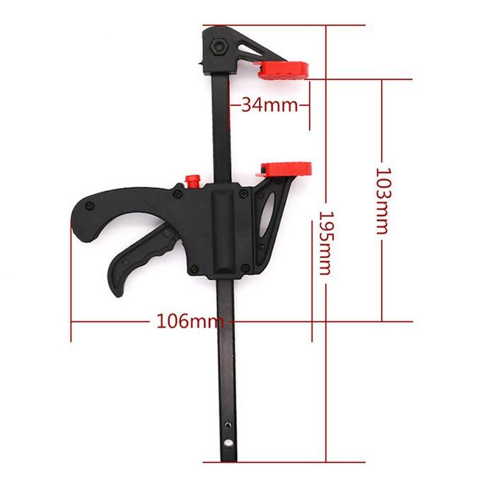 F Woodworking Clamp Clip Heavy Duty Wood Woodwork Tool Clamp