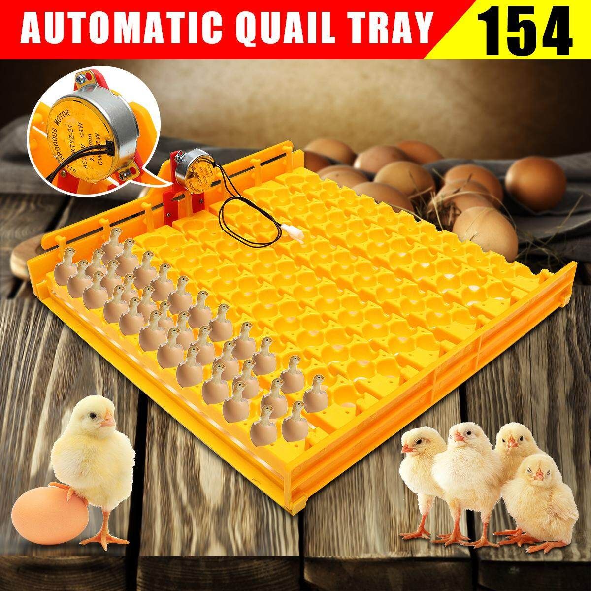 154 Quail Egg 110v Motor Automatic Turner Tray