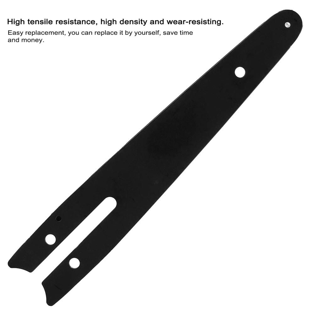 6in Electric ChainSaw Guide Plate Wood Cutting ChainSaw Replacement Accessory ChainSaw Replacement Guide Plate