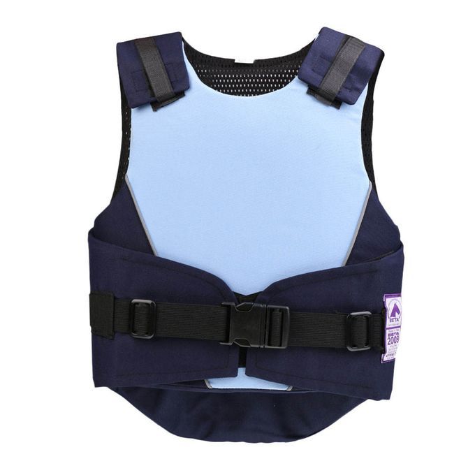 Adjustable Children's Riding Vest Children's Body Protection S Blue