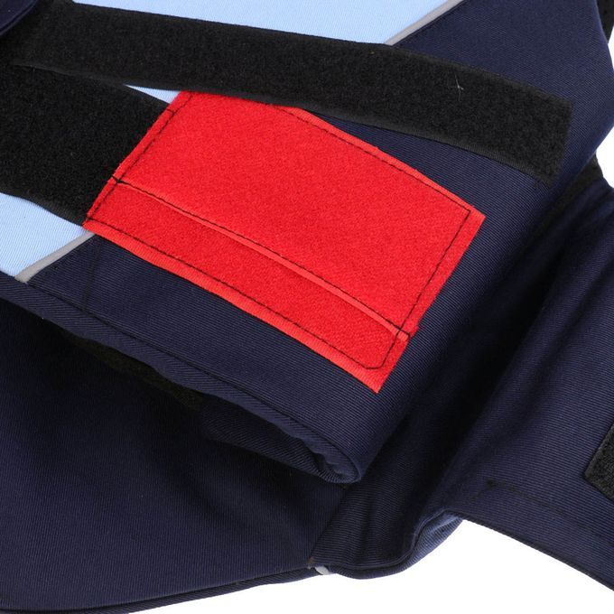 Adjustable Children's Riding Vest Children's Body Protection S Blue
