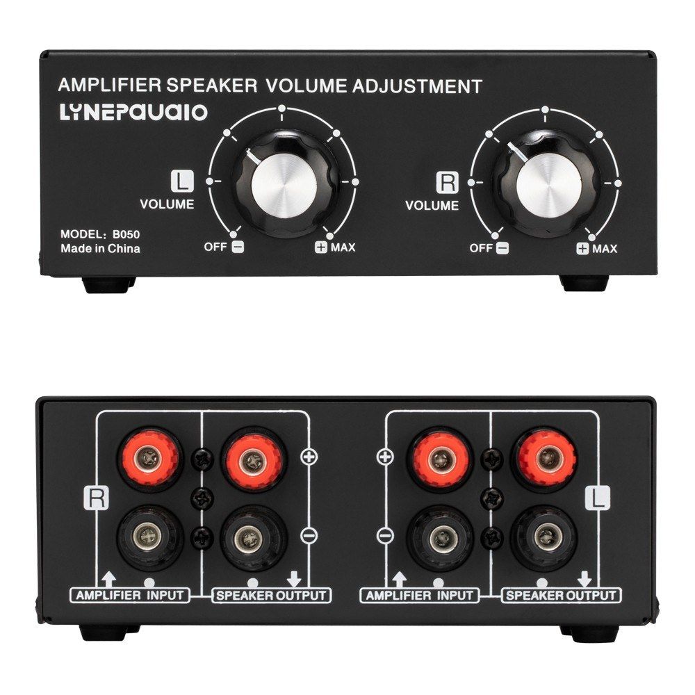 150W 14AWG Desktop Passive Speaker Volume Control Box