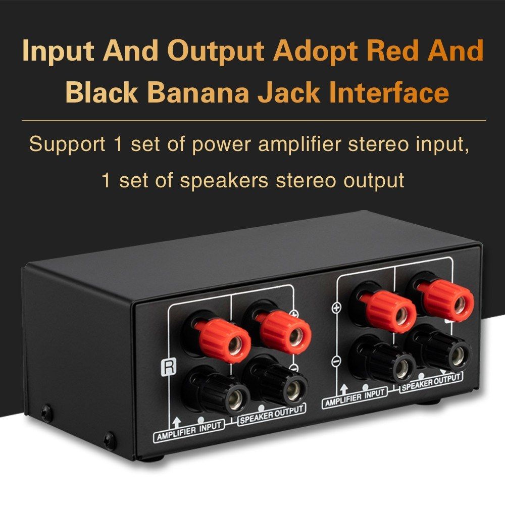 150W 14AWG Desktop Passive Speaker Volume Control Box