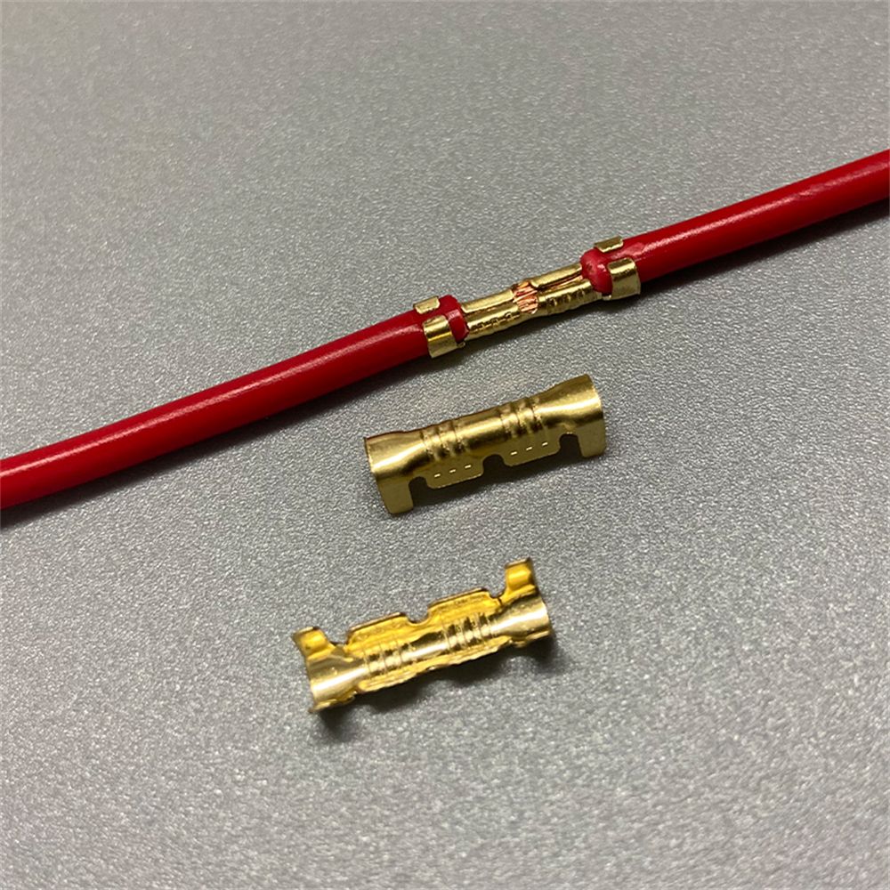 1000Pcs Gold 453 U-Type 0.3-1.5mm Terminal Cold Insertion