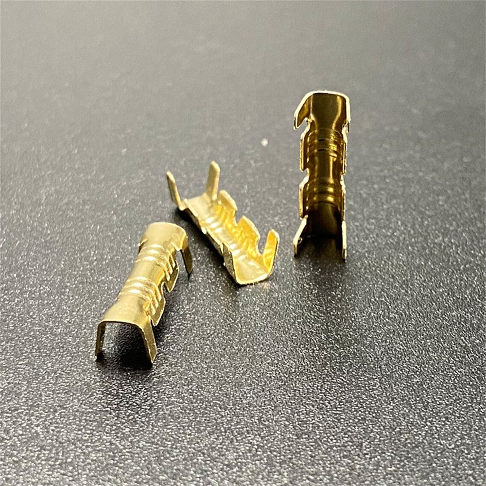 1000Pcs Gold 453 U-Type 0.3-1.5mm Terminal Cold Insertion