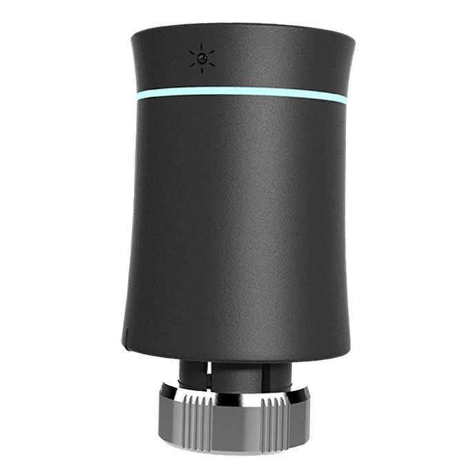 Actuator TRV Temperature Controller Voice Control Black