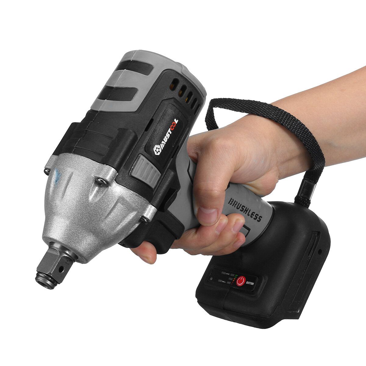 MUSTOOL 800N.M Cordless Electric Brushless Wrench 1/2\'\'