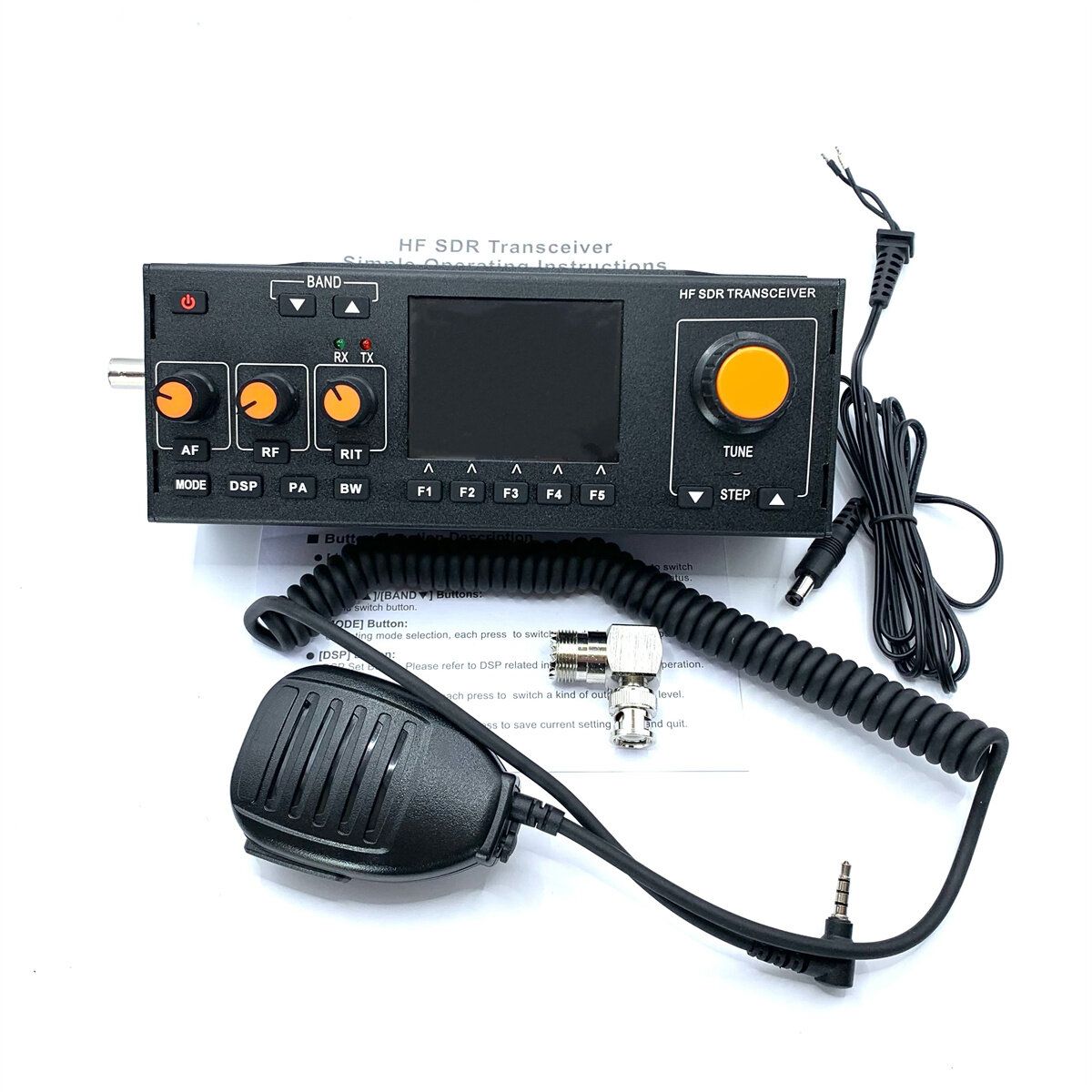 RS-918 Plus HF SDR Transceiver MCHF-QRP Transceiver Amateur