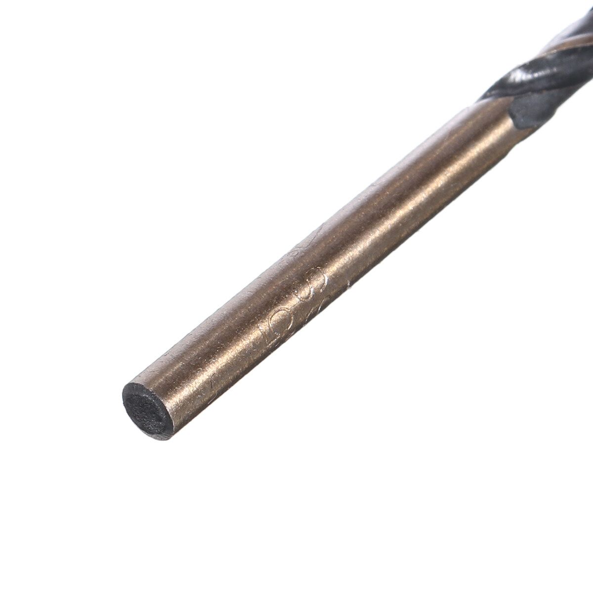 High Speed Steel Straight Shank Twist Drill Rolled 4341 Drill Angle Iron Stainless Steel Metal Plate Reaming Bit 10 PCS
