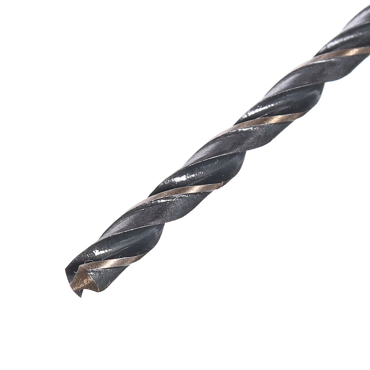 High Speed Steel Straight Shank Twist Drill Rolled 4341 Drill Angle Iron Stainless Steel Metal Plate Reaming Bit 10 PCS