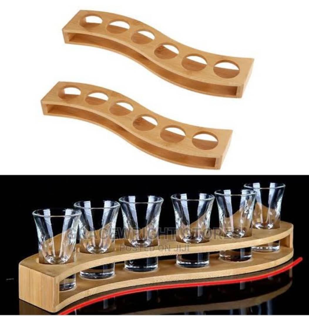 26ml Lead Free G Glass 6 PCS S Cup Shot Thick Bottom S