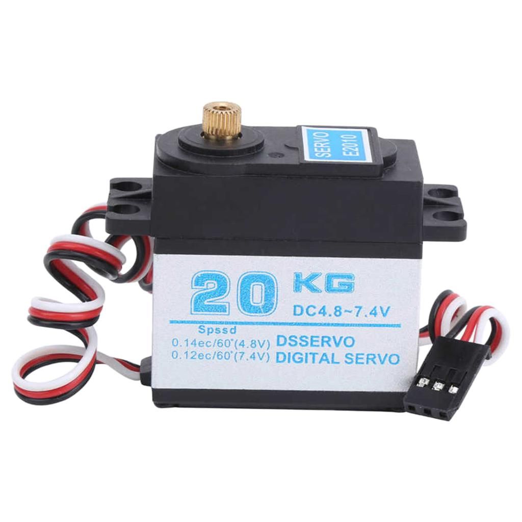 20KG Waterproof High Torque Servo Motor For 1/8 1/10 Crawler Car