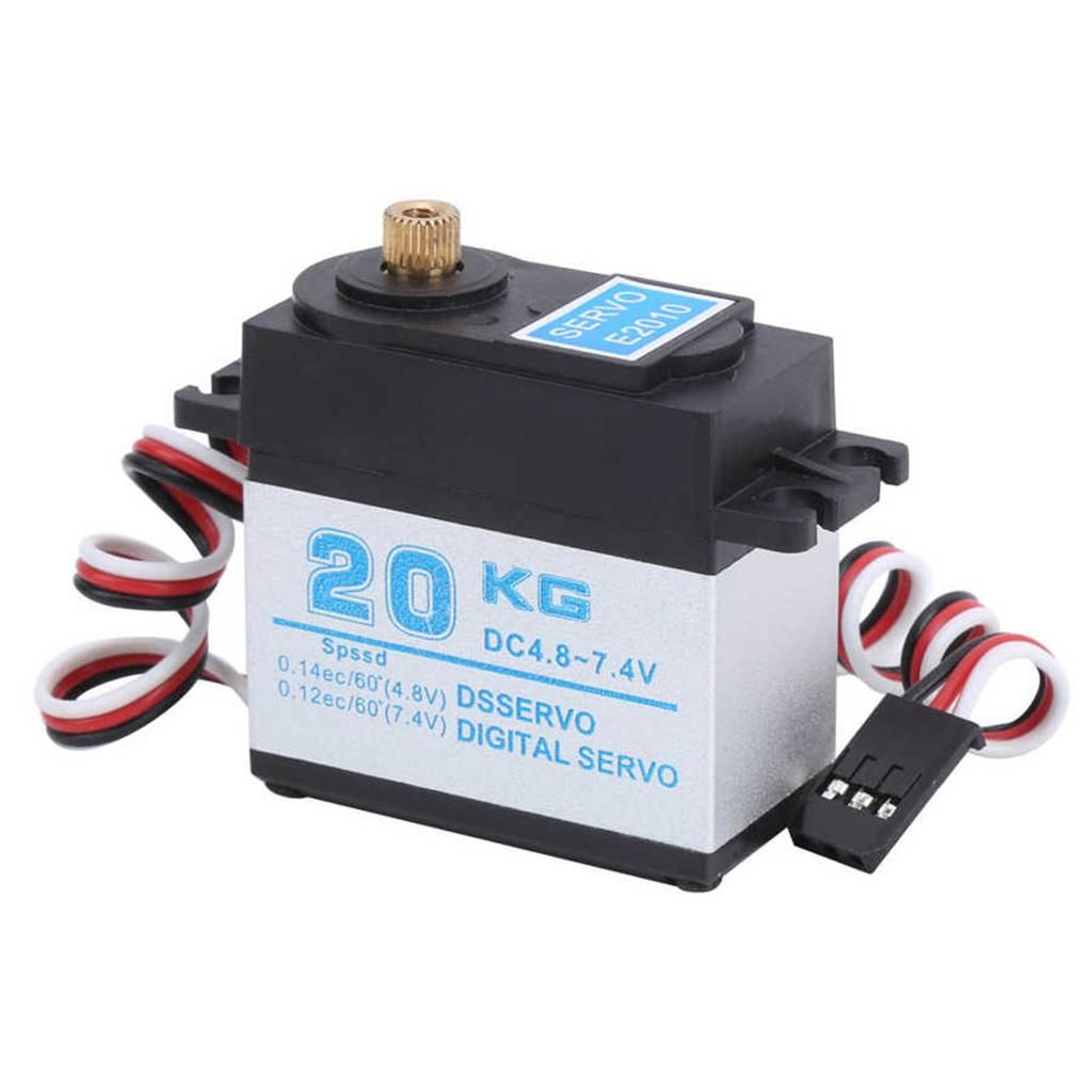 20KG Waterproof High Torque Servo Motor For 1/8 1/10 Crawler Car