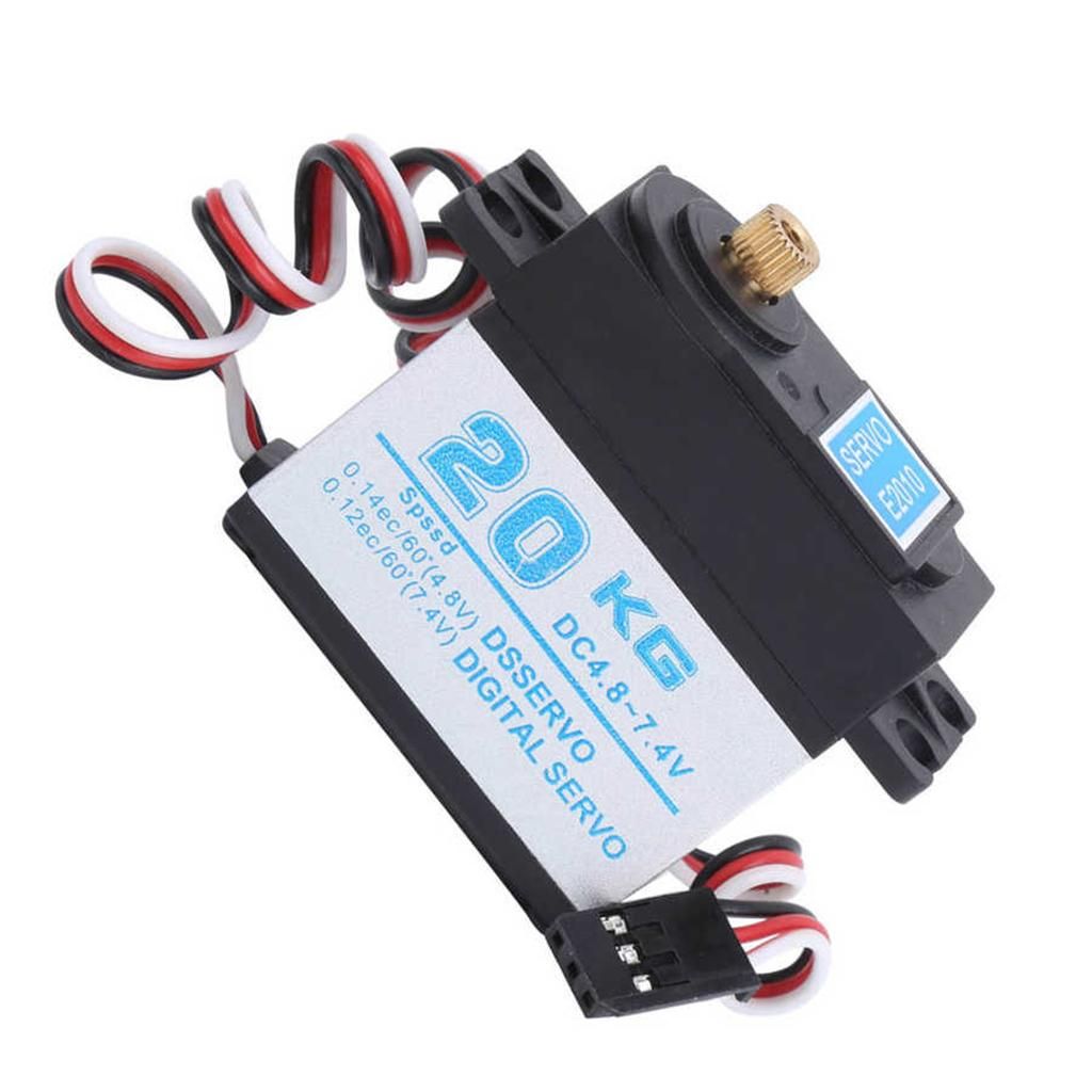 20KG Waterproof High Torque Servo Motor For 1/8 1/10 Crawler Car