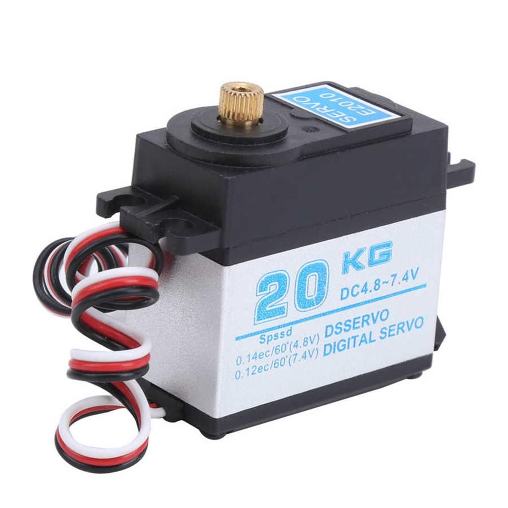 20KG Waterproof High Torque Servo Motor For 1/8 1/10 Crawler Car