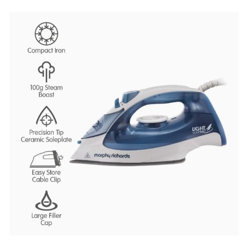 300401 Light Glide 100 Steam Iron - 2200W