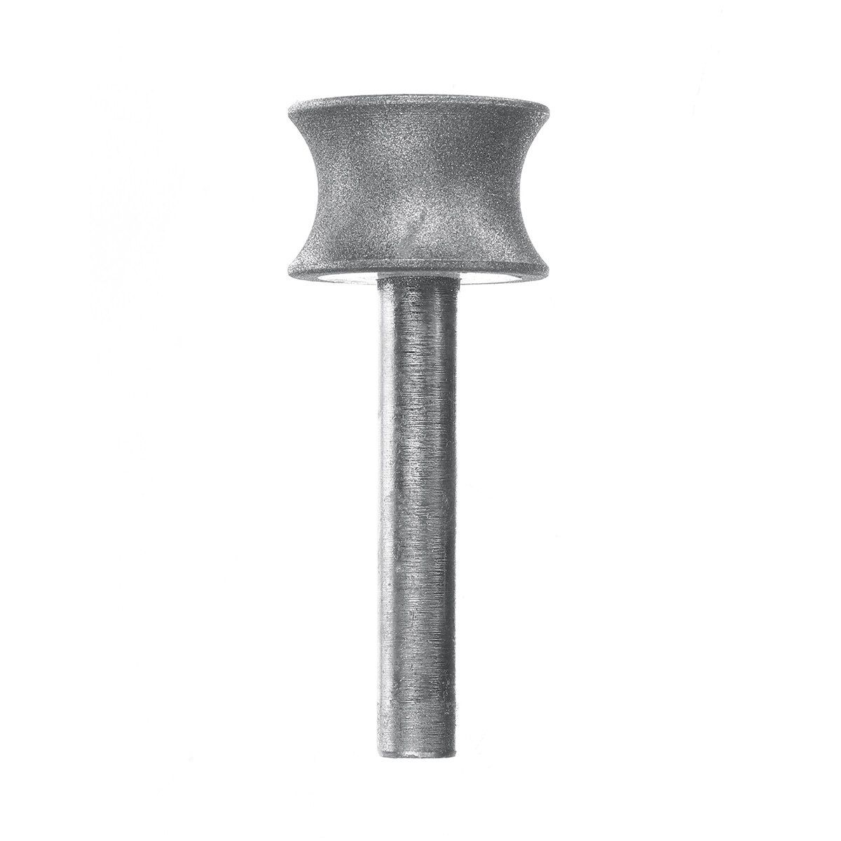 1Pcs Diamond Grinding Concave Wheel 2mm- 12mm Shank 6mm Jade Carving Tools Circular Silver