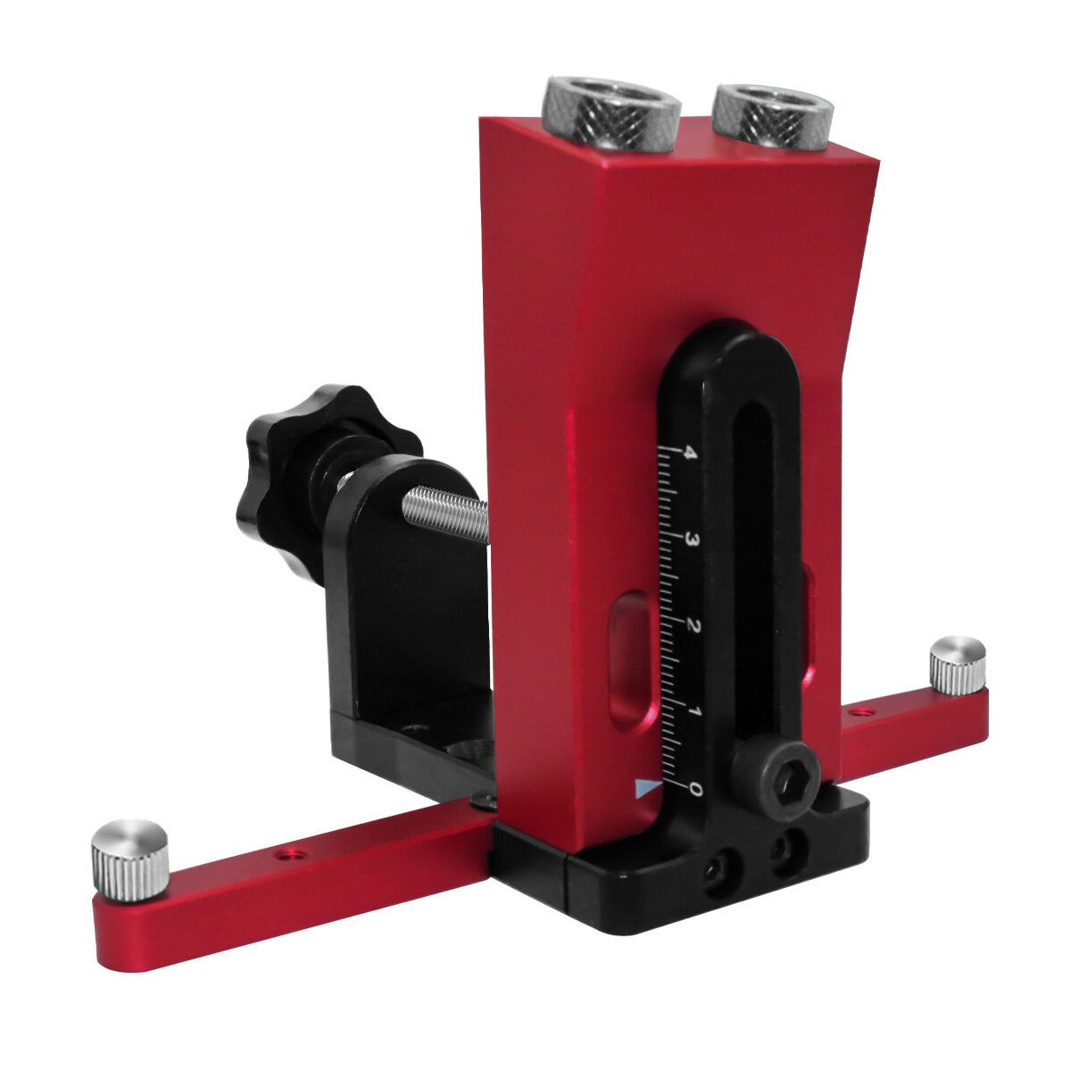 Oblique Holes Pocket Hole Jig With Clamp Woodworking Puncher