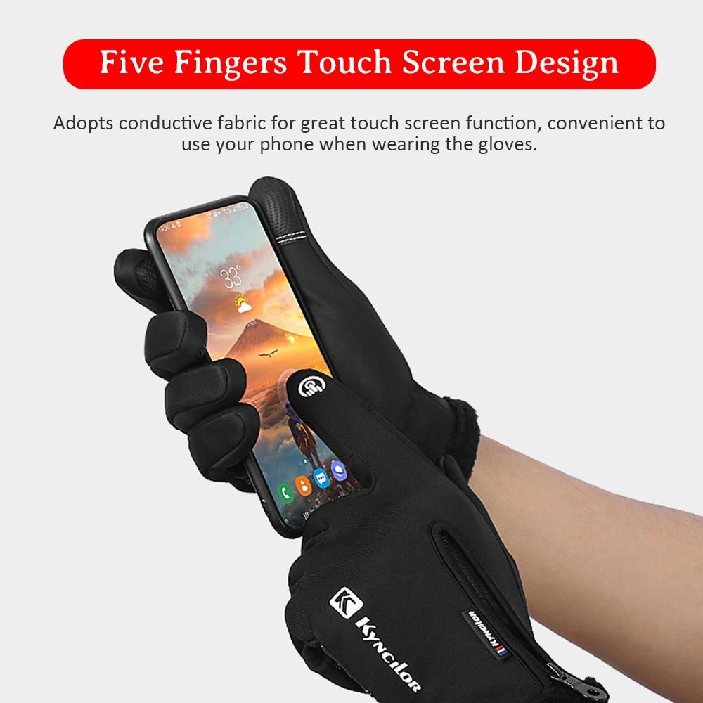 Winter Skiing Gloves Touch Screen Snowboard Gloves Winter Warm Gloves Keep Warm Gloves for Men Women