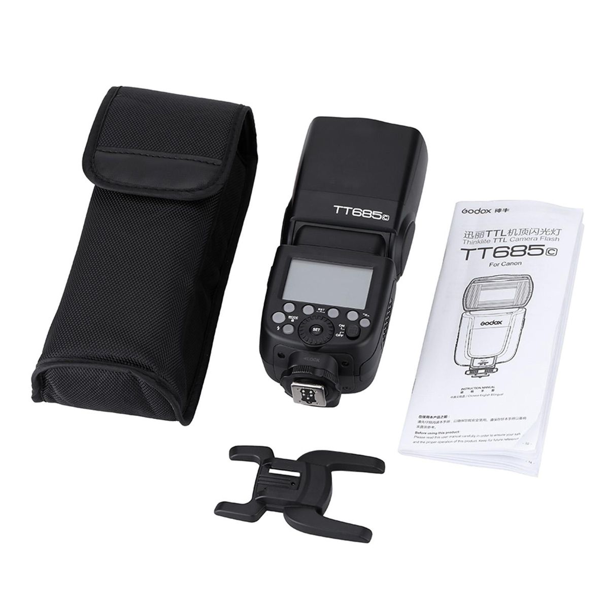GODOX TT685C E-TTL 2.4G Wireless Master Slave Speedlight Flashlight Speedlite for Canon EOS 650D 600D 550D 500D 5D Mark III