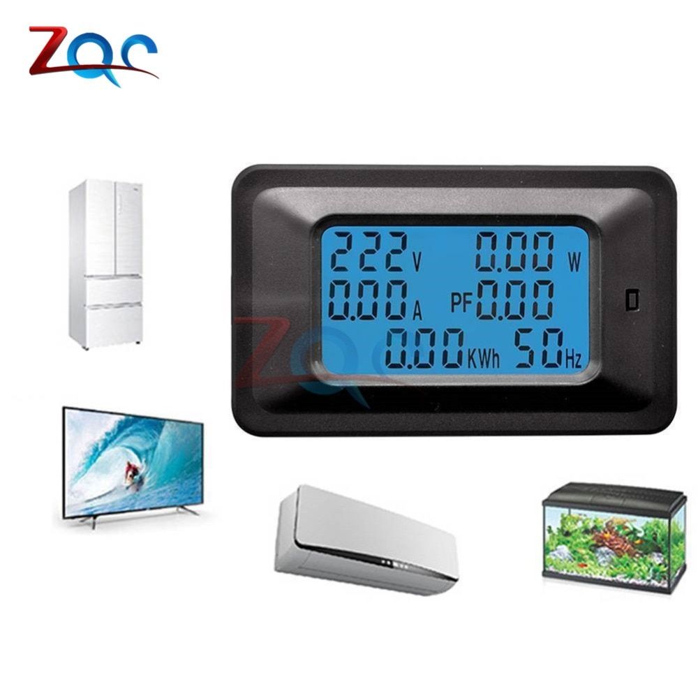 AC 5KW 85~250V Digital Voltage Meters Indicator Power
