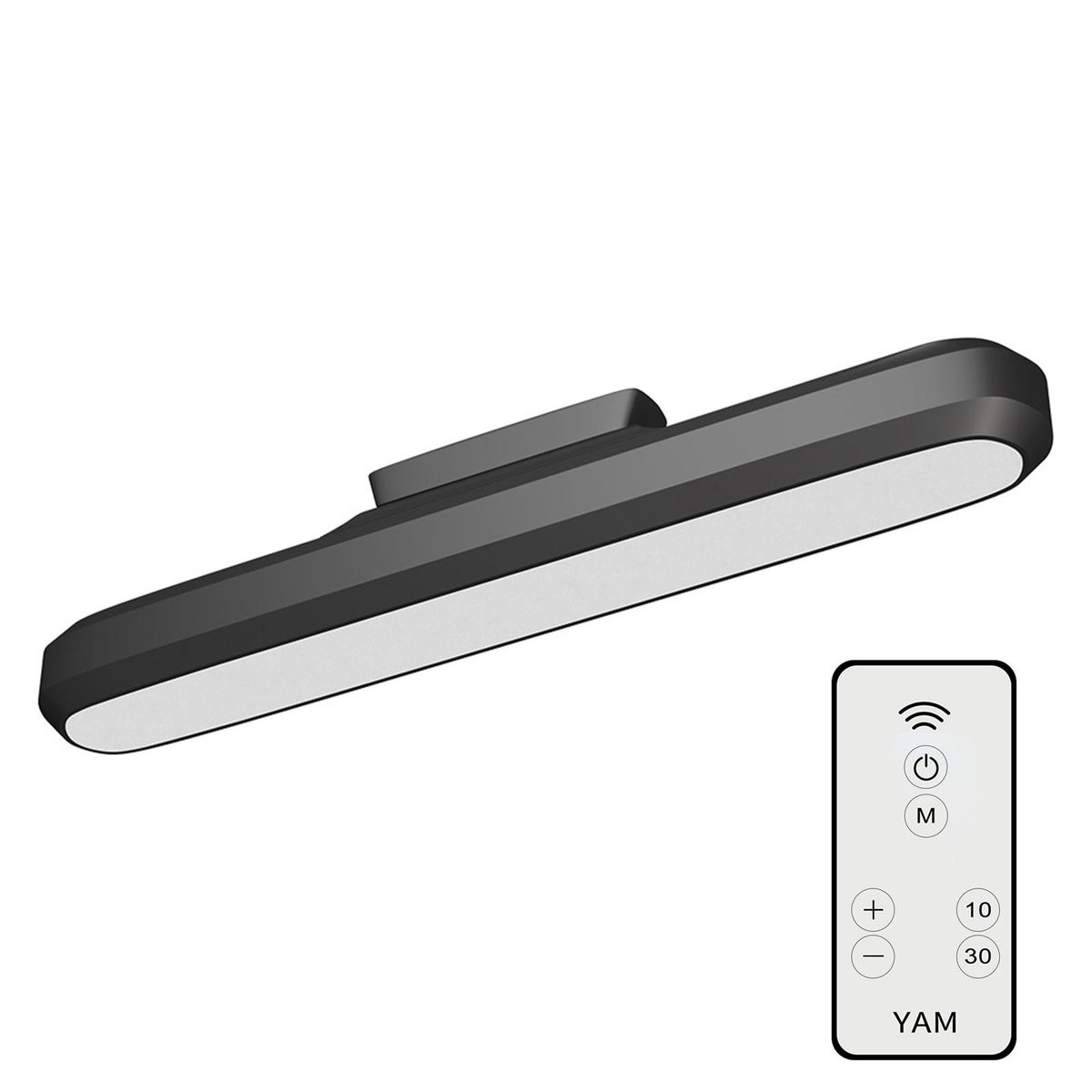 42 LEDs Cabinet Lamp Night Beside Light with Controller Sensitive Touching Control/ 3 Colors Changing/ Dimable Brightness Adjustable/ 10Mins&30Mins Timing Timer/ Adsorption Base for Bedroom/ Living Room/ Study Room/ Kids Room