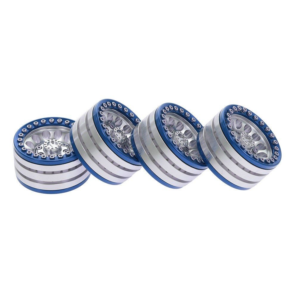 4pcs 1.9 Inch Wheel Hub Rim Metal For Traxxas HSP Redcat