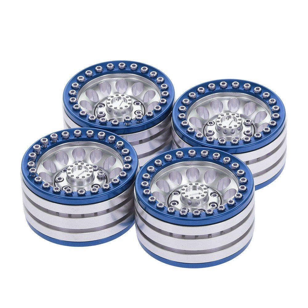4pcs 1.9 Inch Wheel Hub Rim Metal For Traxxas HSP Redcat